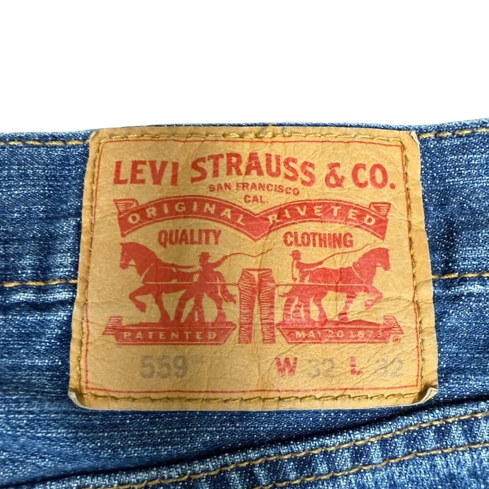 Men's LEVI'S® 559™‎ Relaxed Straight Fit Jeans | Size 32 X 32